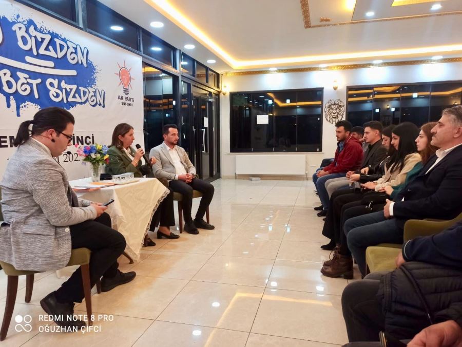 Semiha Ekinci gençlerle buluştu