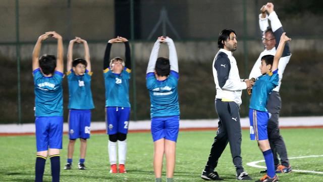Hayrettin Yerlikaya yeni yetenekleri futbola kazandırıyor