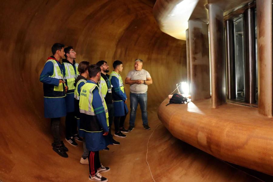 ÖĞRENCİLER HİBRİT’İ GEZDİ