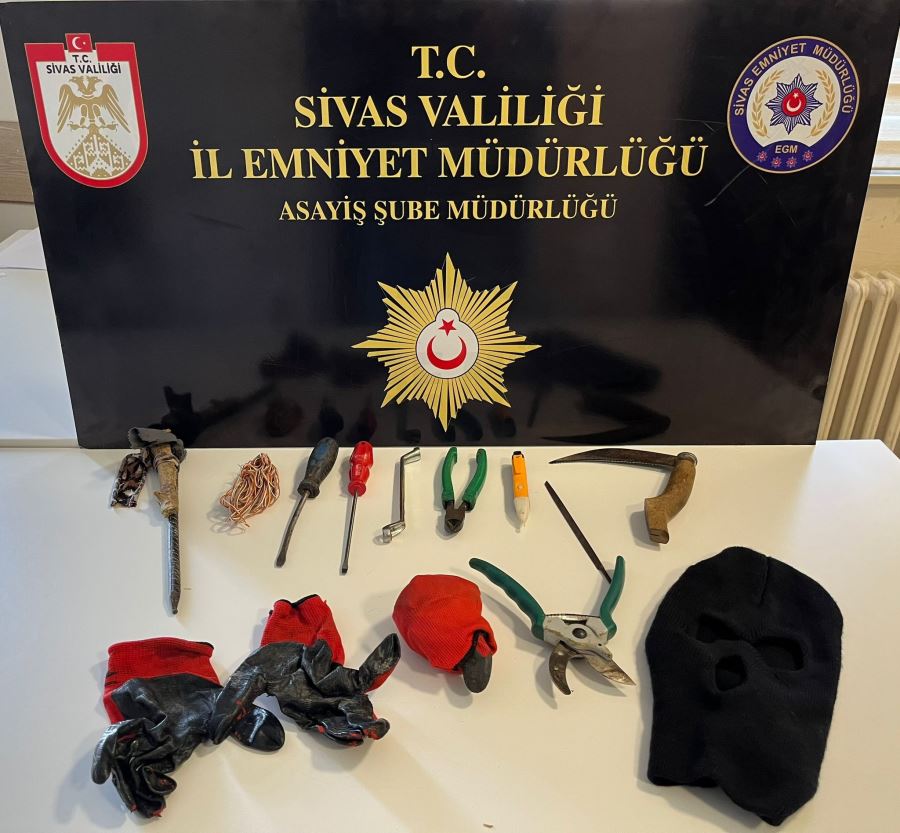 Hırsızlık yapan 2 şüpheli tutuklandı