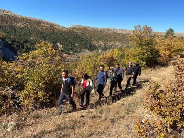 Doğa tutkunları Demiryazı Ormanları'nın güzelliklerini keşfetti