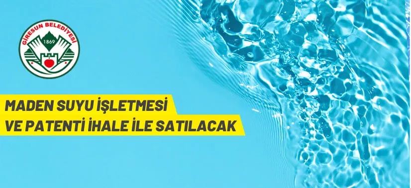 Madensuyu İşletmesi ve 2 adet patent ihaleyle satılacak