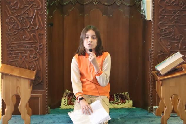 Peygamber sevgisi ve cami anlatıldı