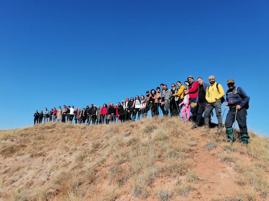 Doğa yürüyüşü yapıldı