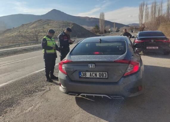 Jandarmadan kış denetimi