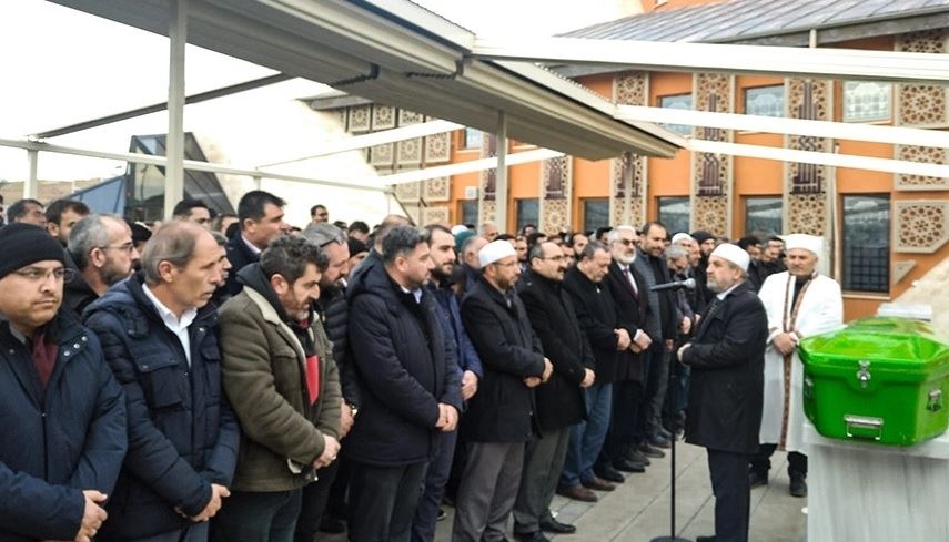 Din görevlisi Polat son yolculuğuna uğurlandı