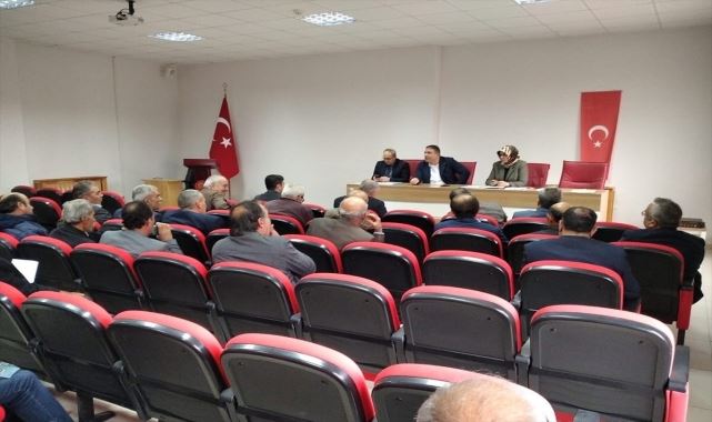 Ulaş'ta muhtarlar bir araya geldi