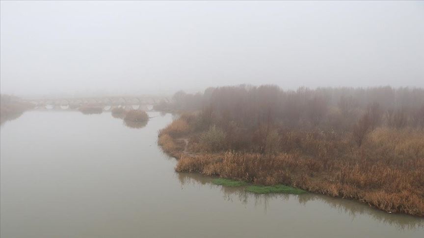 Sivas'ta sis etkili oldu (Video)