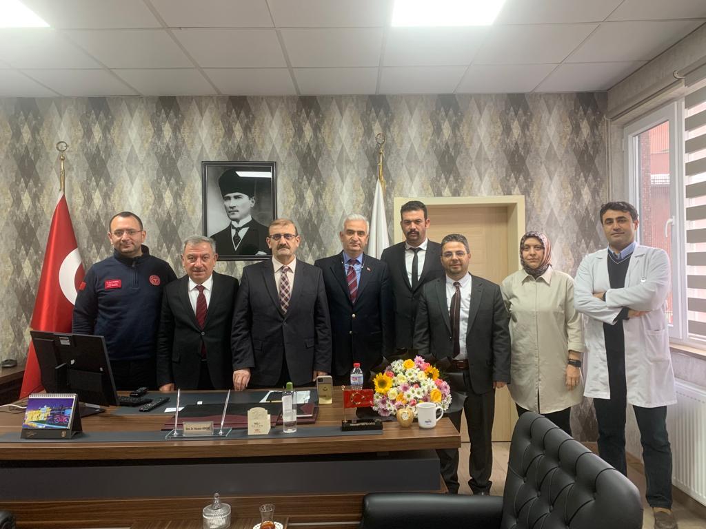 Yeni başhekim Gökgöz göreve başladı