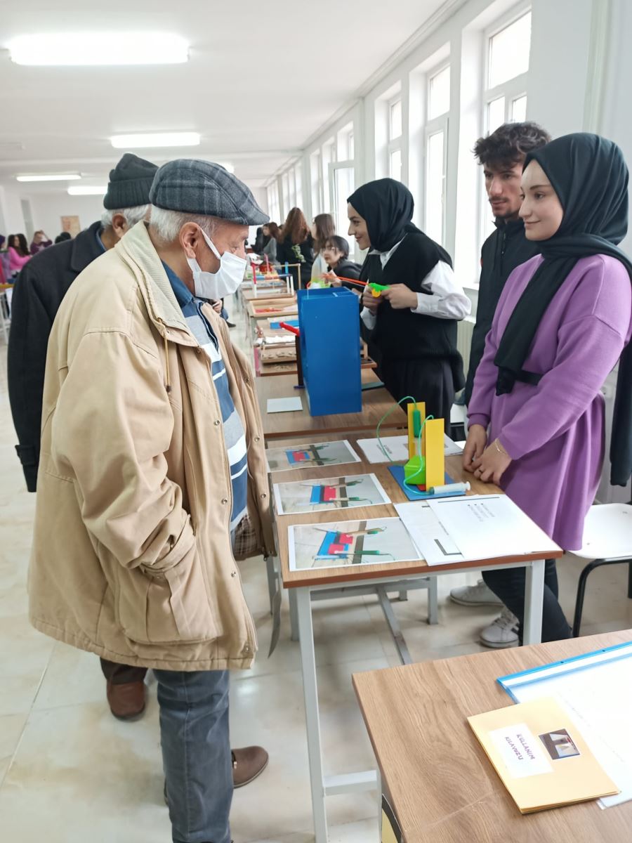 Materyal sergisi açıldı