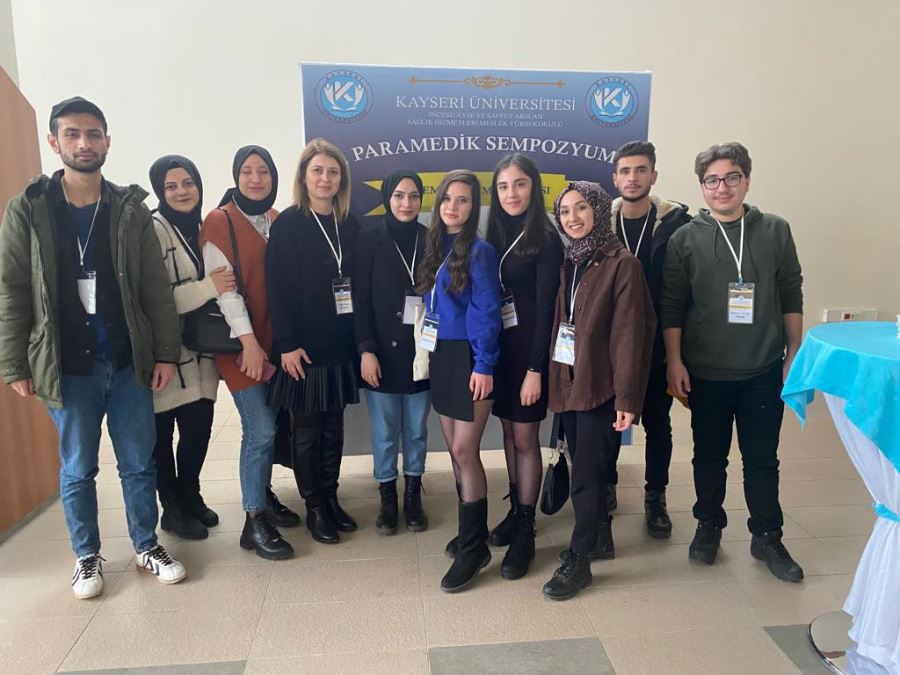 Kayseri’de sempozyuma katıldılar