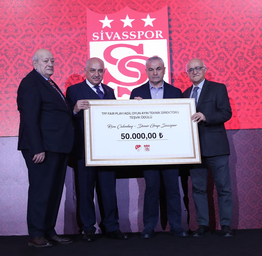 ÇALIMBAY ÖDÜLLENDİRİLDİ