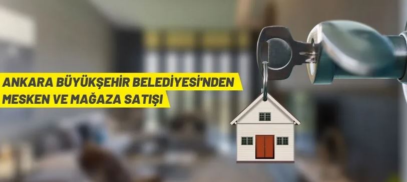 Ankara Büyükşehir Belediyesi'nden taşınmaz satışı