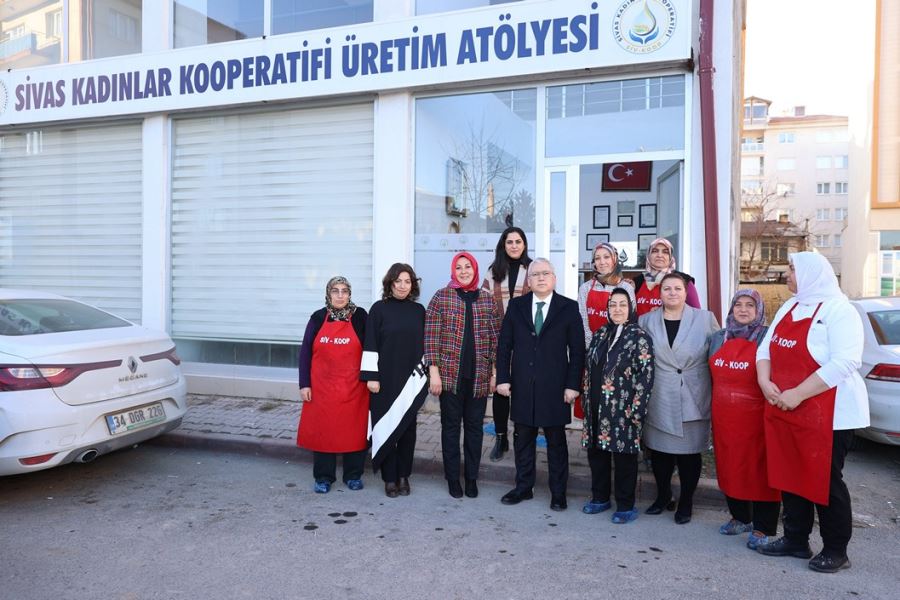 Kadın kooperatifleri üretiyor