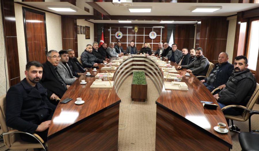 Kasapların sorunları görüşüldü