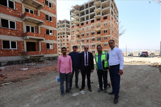 VEFA KONUTLARININ İNŞAATI DVAM EDİYOR