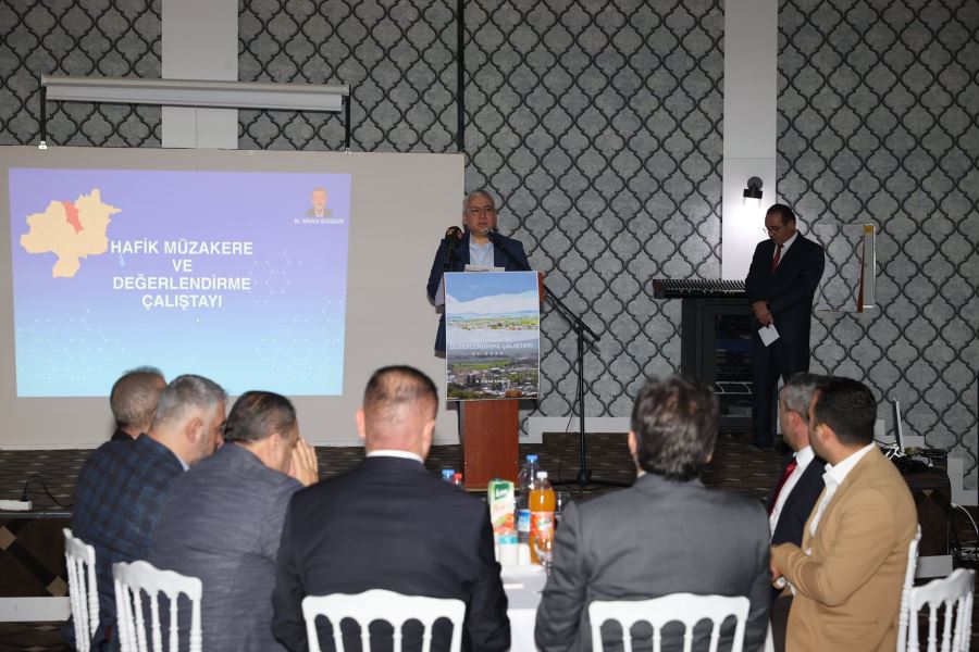 Hafik Müzakere Çalıştayı yapıldı