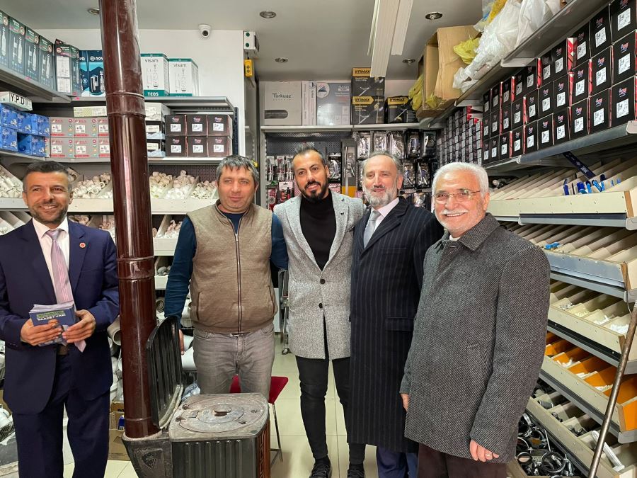 Saadet Partisi’nden saha ziyaretleri