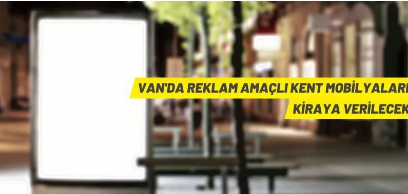 Van'da reklam alanları kiraya verilecek