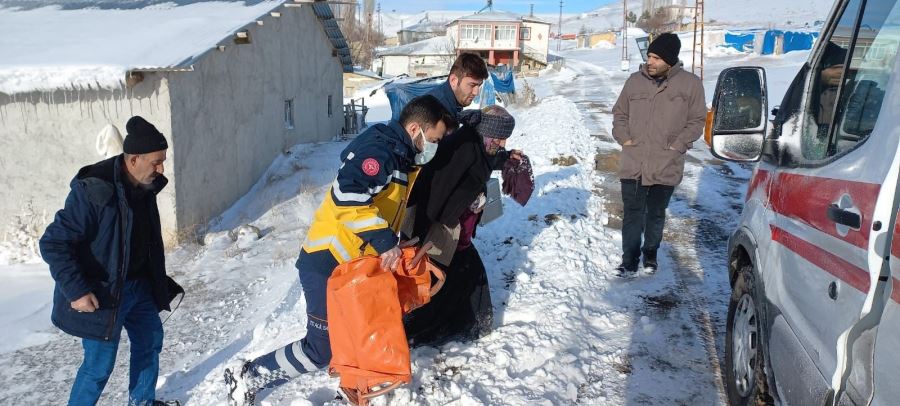 Ayşe nine için ekipler seferber oldu