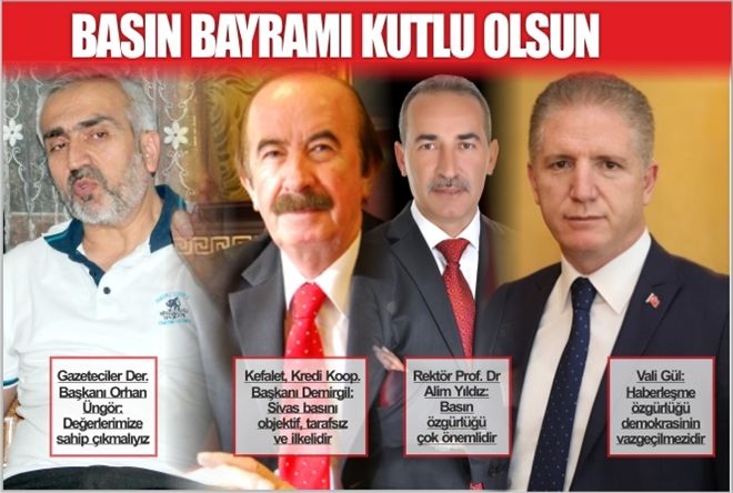 BASIN BAYRAMI KUTLU OLSUN