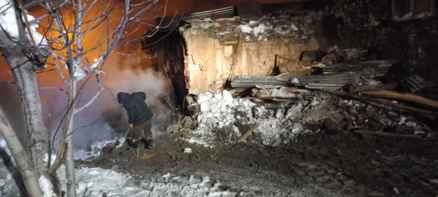 AHIR YANGINDA KÜL OLDU (VİDEO)