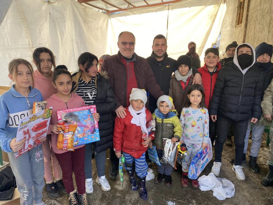 Çocukları mutlu ettiler