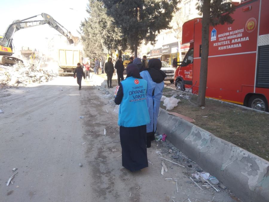 Din görevlilerden manevi destek