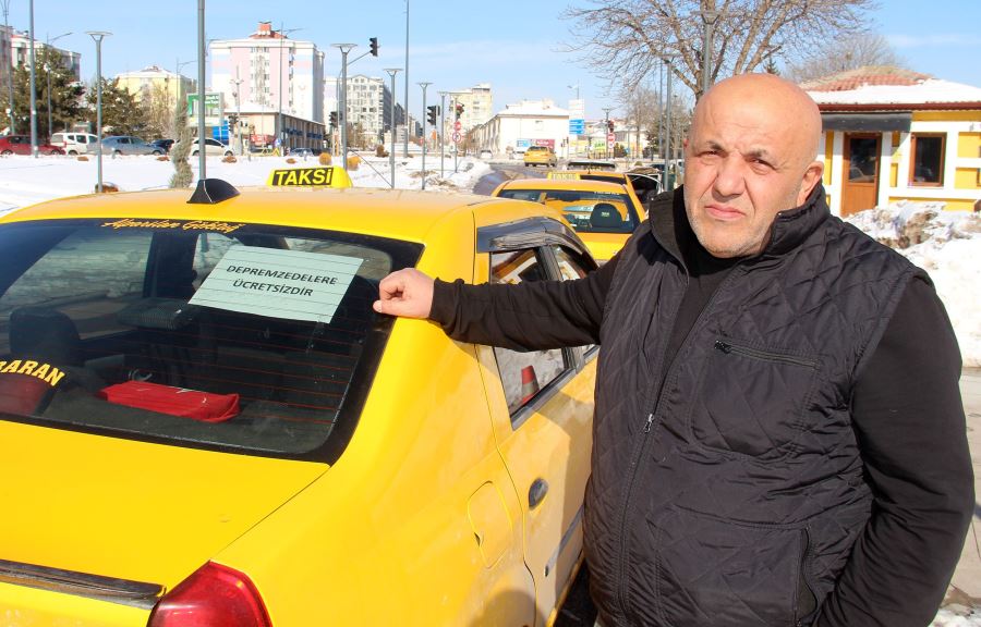 Depremzedelere ücretiz hizmet veriyorlar