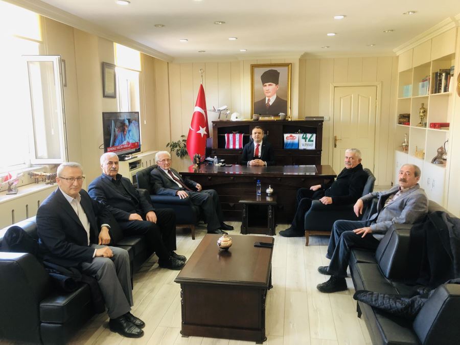 CHP’li heyetten Kaymakam Papaker’e ziyaret