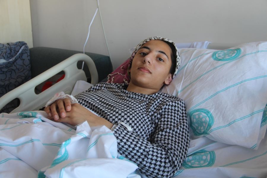 8 kişilik aileden bir o kurtuldu