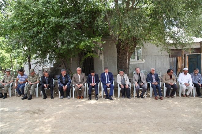 VALİ GÜL, ILICA KÖYÜNDE İNCELEMELERDE BULUNDU