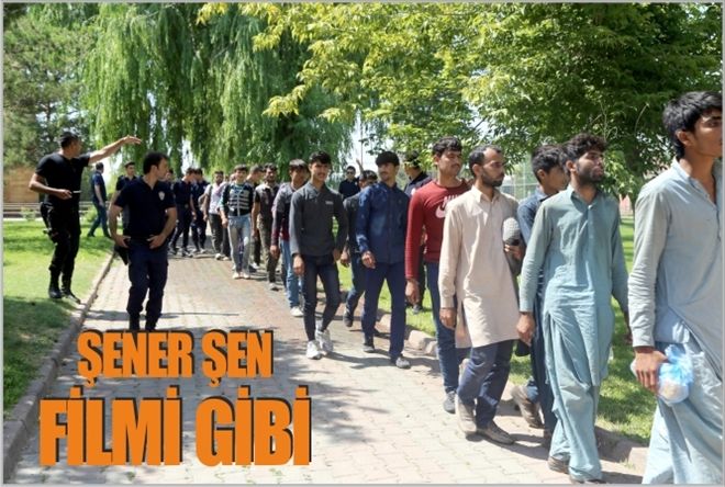ŞENER ŞEN FİLMİ GİBİ!