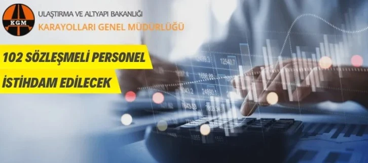 Karayolları Genel Müdürlüğü Sözleşmeli Personel alacak