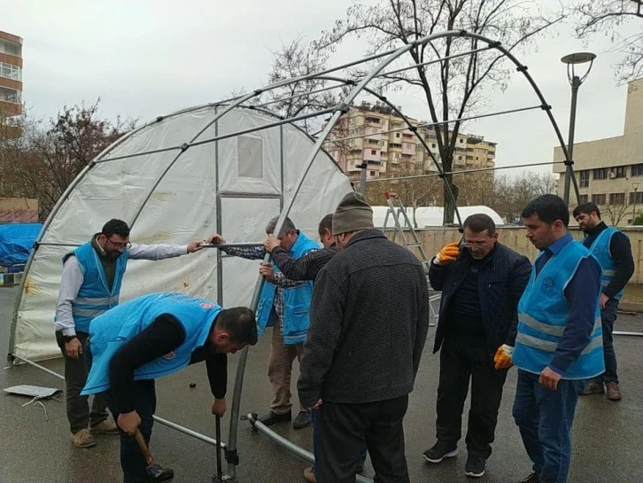 Çadır Mescit Kuruldu