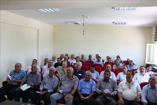 AKINCILAR´DA MUHTARLAR TOPLANTISI