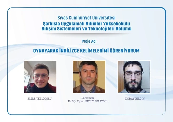 SCÜ'ye Proje Yarışmasında İki Ödül