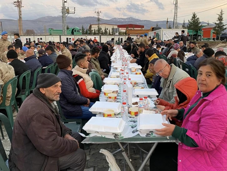 Konteyner Kentte İftar Heyecanı