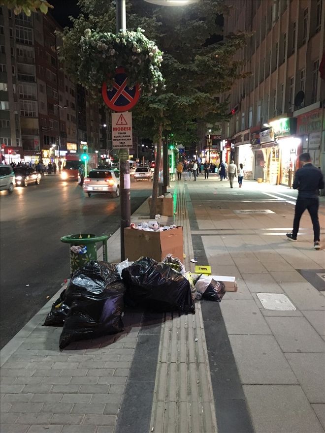 ENGELLİLERE ÇÖP ENGELİ