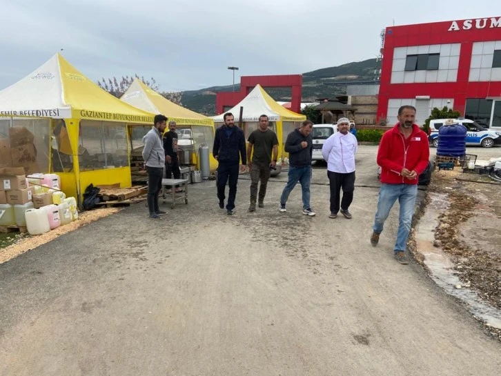 Aykaç, Nurdağı'nda Yaraları Sarmaya Devam Ediyor