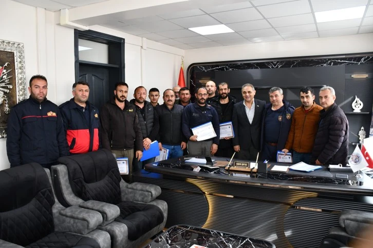 Başkan Çiftçi Personeli Ödüllendirdi