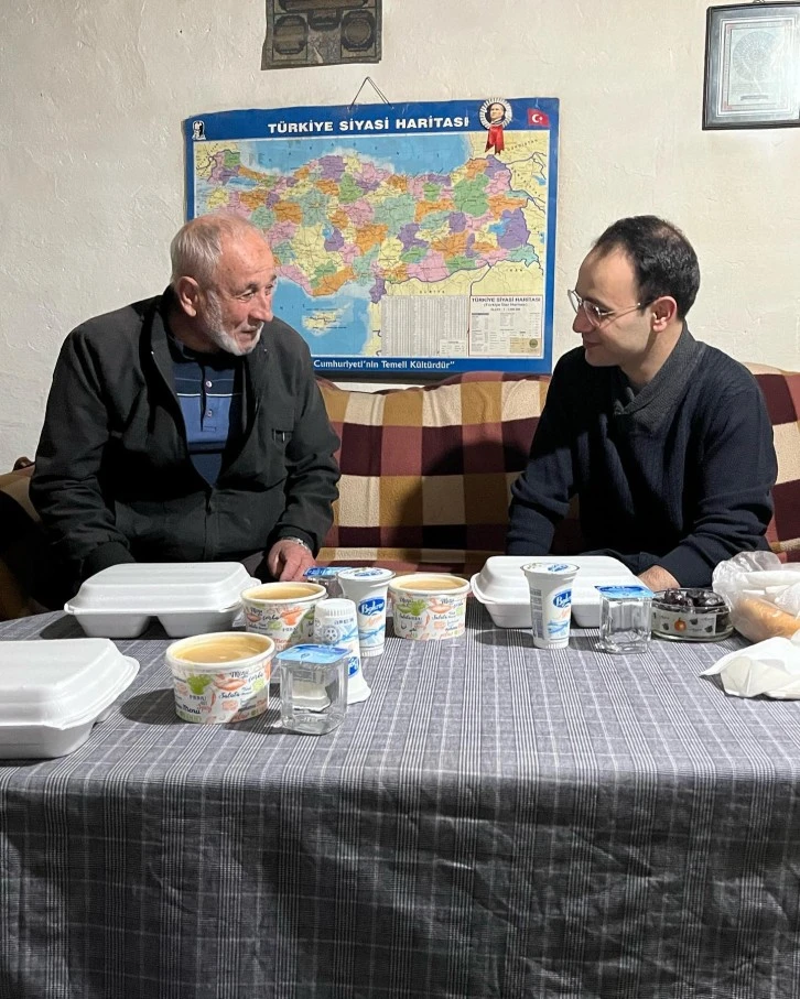 Kaymakam Kahveci İftar Ziyaretlerini Sürdürüyor