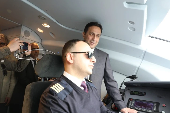 Ankara- Sivas YHT’de Test Sürüşü