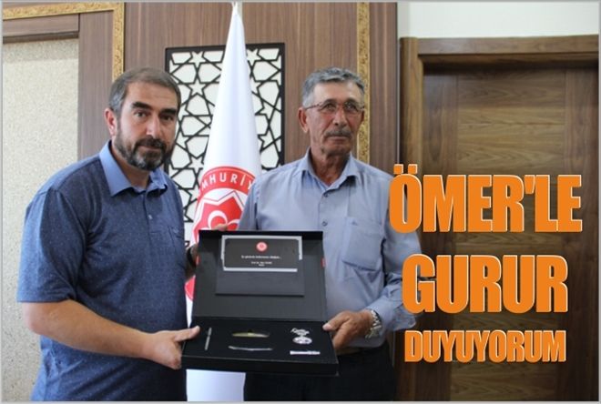 ÖMER´LE GURUR DUYUYORUM