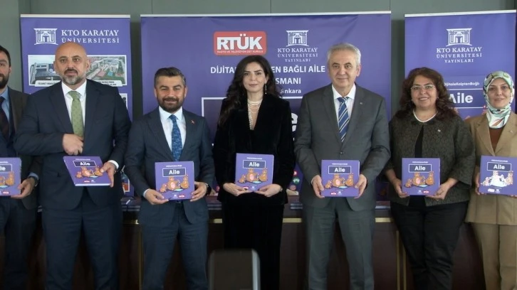 RTÜK Ve KTO Karatay Üniversitesi’nden Ortak ‘Aile' kitabı