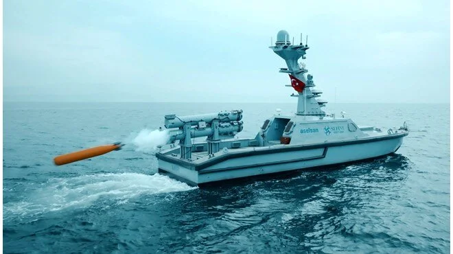 İnsansız Deniz Aracından Torpido Atışı