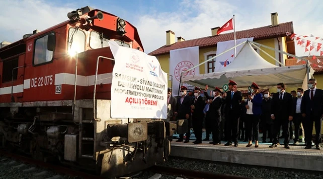 Sivas- Samsun Hattında Seferler Başladı