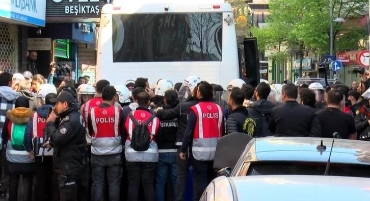 1 Mayıs Yürüyüşüne Polis Müdahalesi