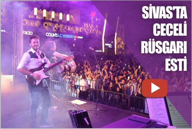 SİVAS´TA CECELİ  RÜZGÂRI ESTİ