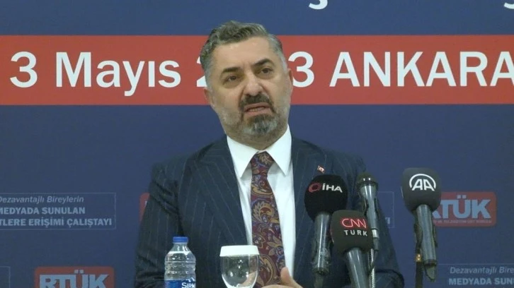 RTÜK Başkanı Şahin: "Tehditleri Kabul Etmemiz Mümkün Değil"